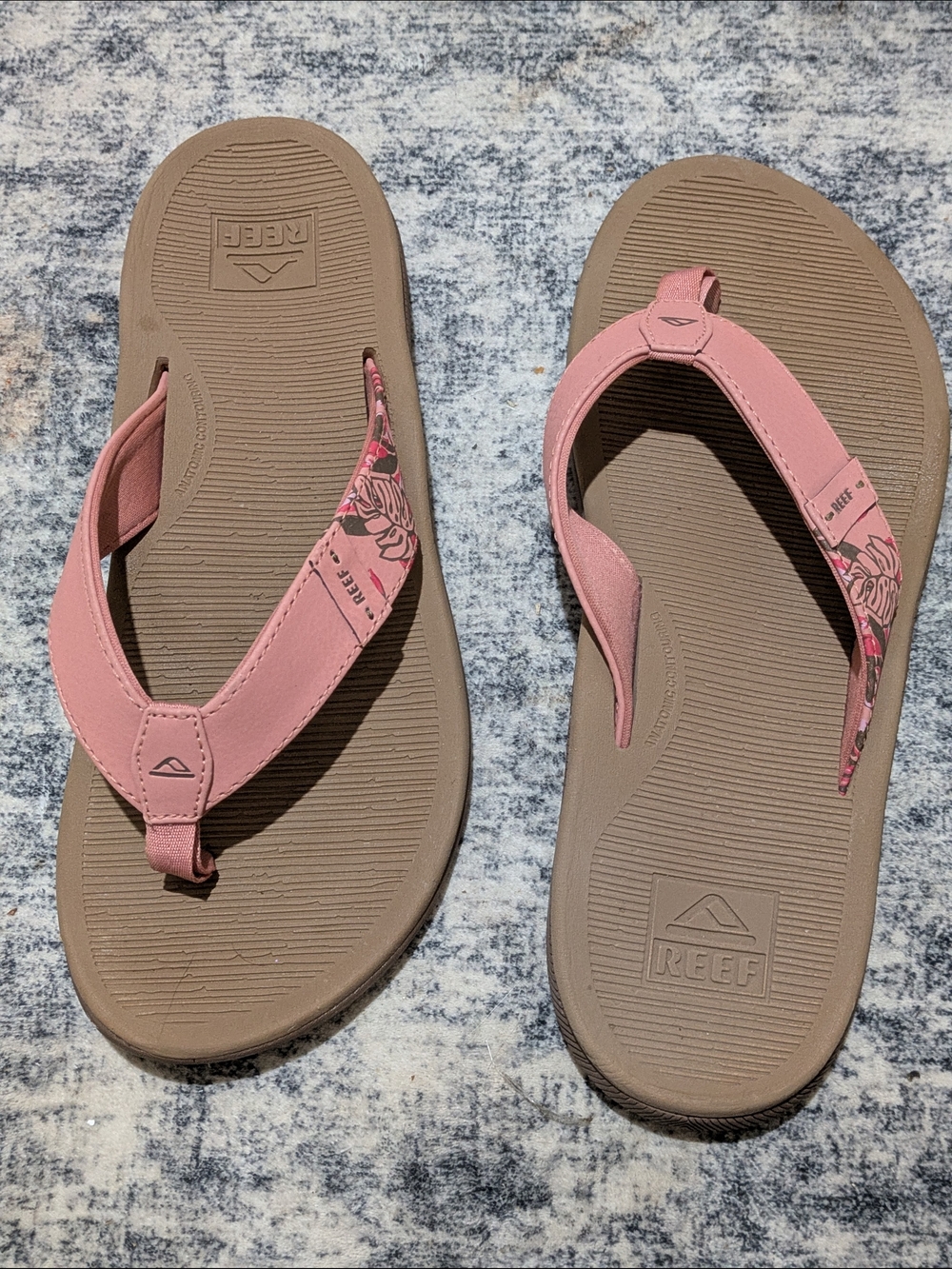 Reef Womens Pink Flip Flops -  Beach Sandals